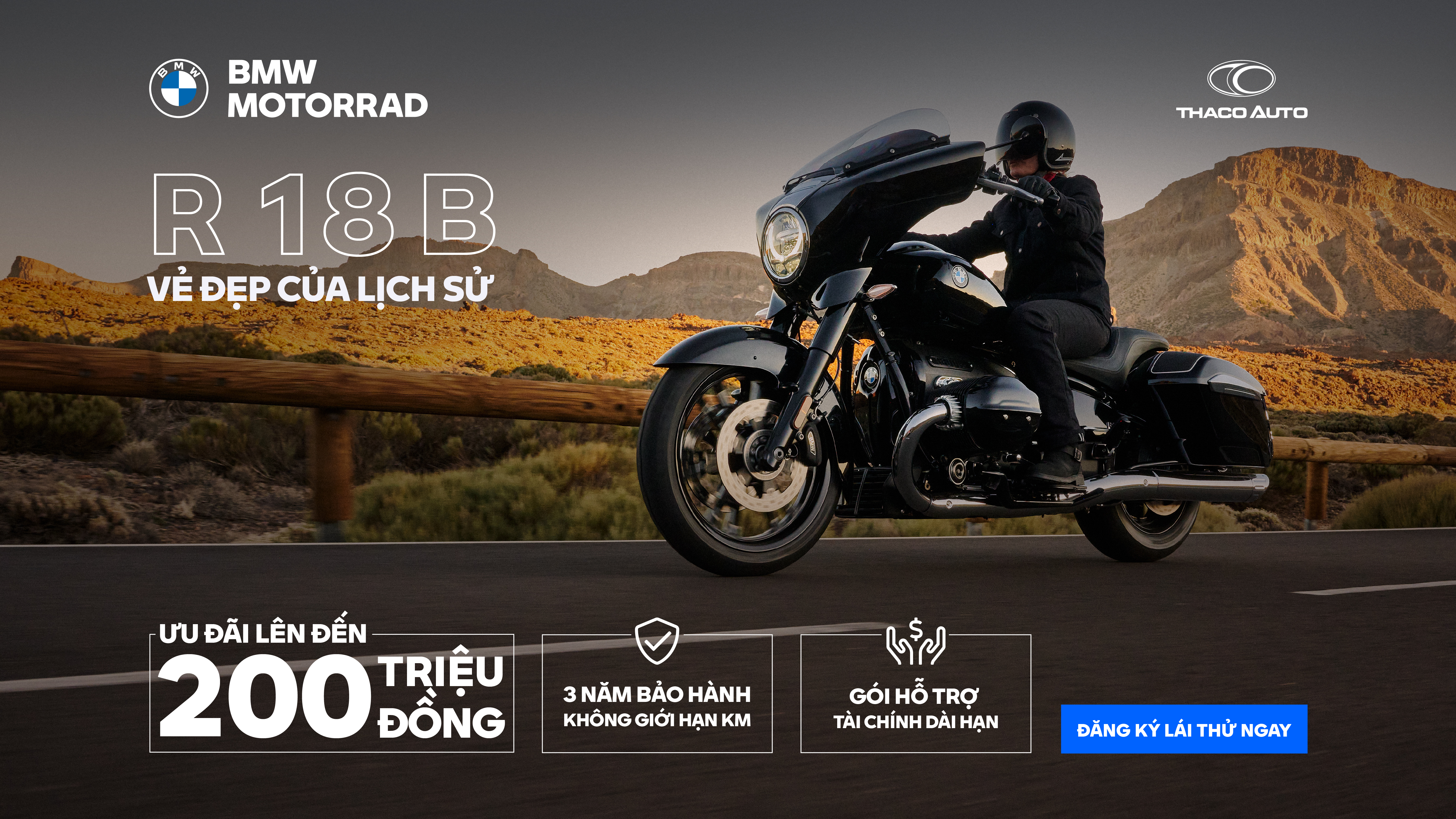 BMW R 18 - mẫu cruiser cao cấp, đầy phong cách của BMW Motorrad